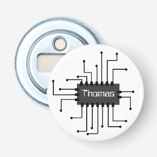 Abrebotellas Imagen de chip IC de equipo personalizado
