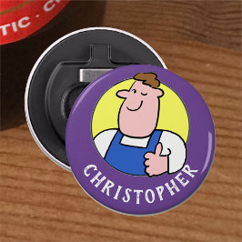 Abrebotellas Imagen de Handyman con nombre