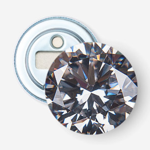 Abrebotellas Imagen Elegante de Diamante con facetas