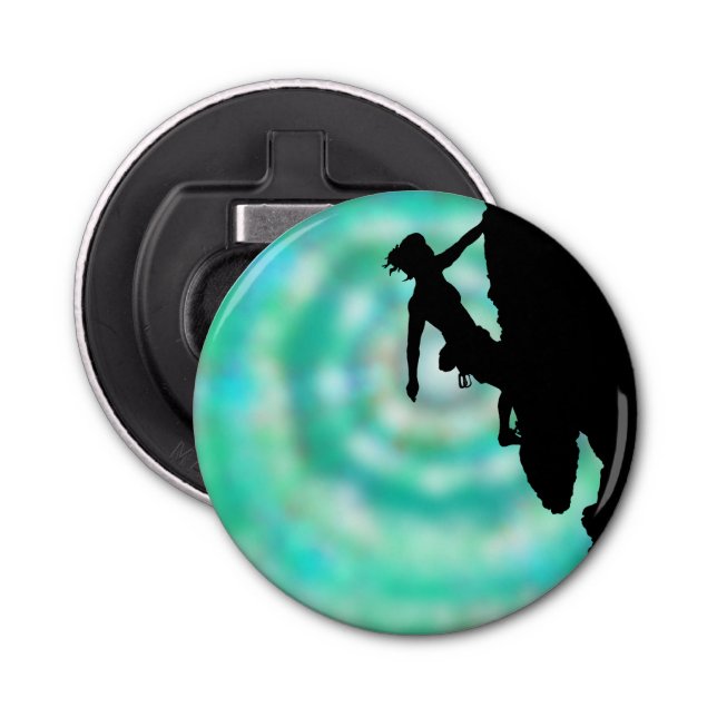 Abrebotellas imán práctico de apertura de botellas para escalad (Anverso)