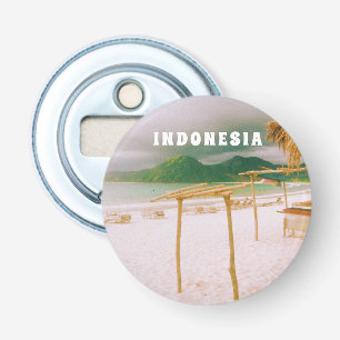 Abrebotellas Indonesia Lombok Paraíso Tropical Impreso 