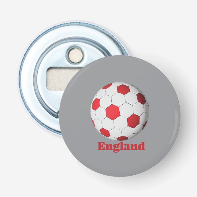 Abrebotellas Inglaterra Fútbol, (Anverso)