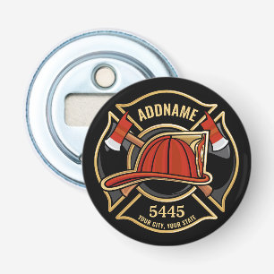 Abrebotellas Insignia del Departamento de la Estación de Bomber