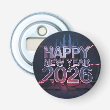 Insígnia Estética — Botón de Pin del Año 2026