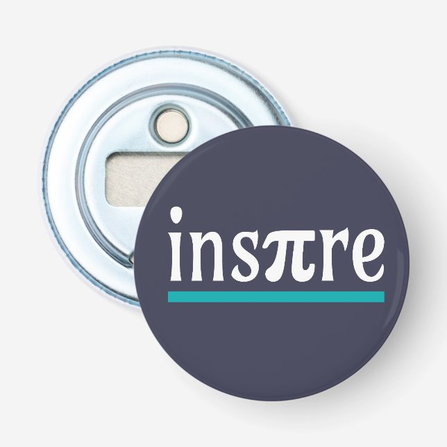 Abrebotellas Inspire Math Pun Funny Inspirador (Anverso)