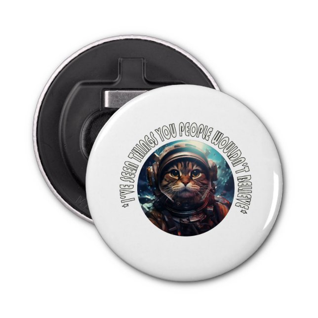 Abrebotellas I've seen things you people (Anverso)