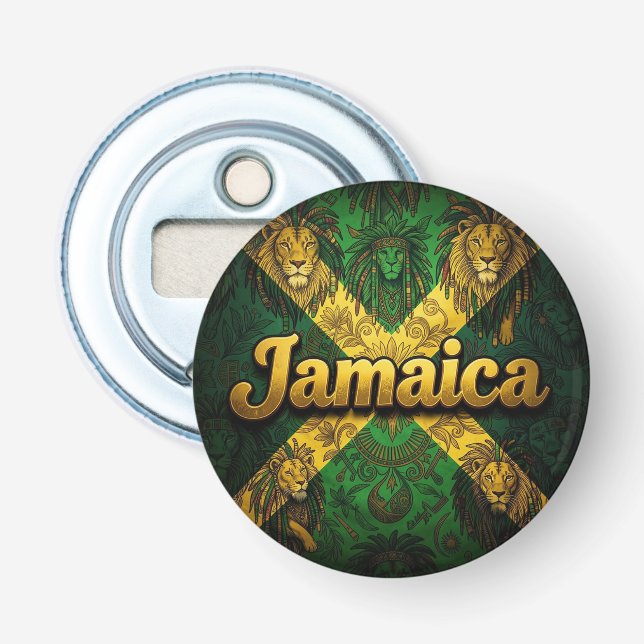 Abrebotellas Jamaica ya mon (Anverso)