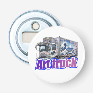 Abrebotellas Japanese Sakura Wave Art Truck "DEKOTORA"