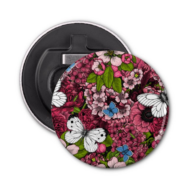 Abrebotellas Jardín de primavera (Anverso)