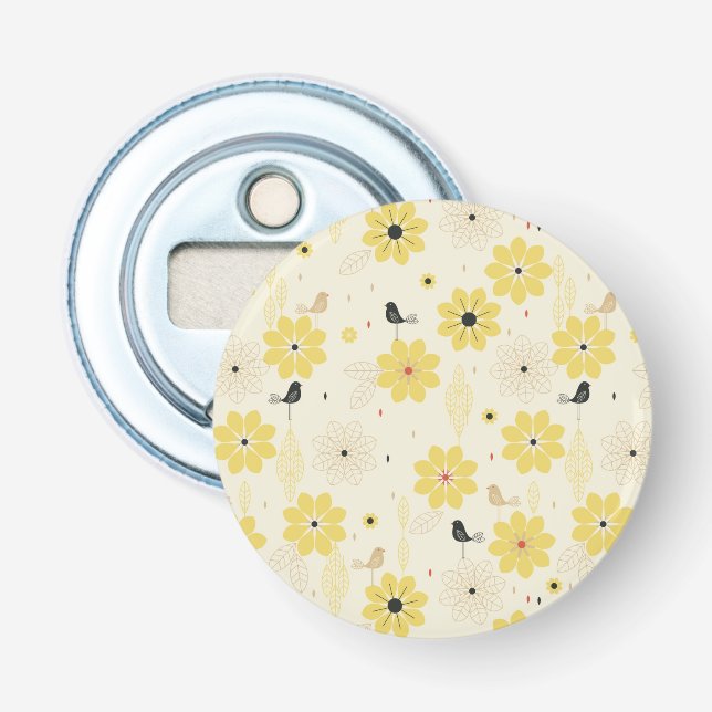 Abrebotellas Jardín del pájaro (Anverso)