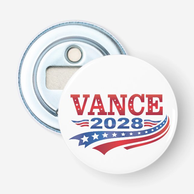Abrebotellas JD Vance President 2028 (Anverso)