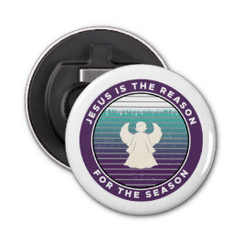 Abrebotellas Jesús es la razón para el Ángel de los Navidades d