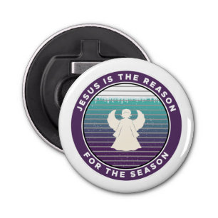 Abrebotellas Jesús es la razón para el Ángel de los Navidades d