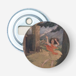 Abrebotellas Johanna Spyri Heidi de los Alpes suizos