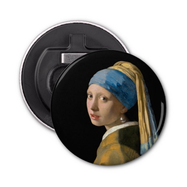 Abrebotellas Johannes Vermeer, Chica de Pearl Earring (Anverso)
