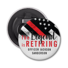 Abrebotellas Jubilación del Departamento de Bomberos