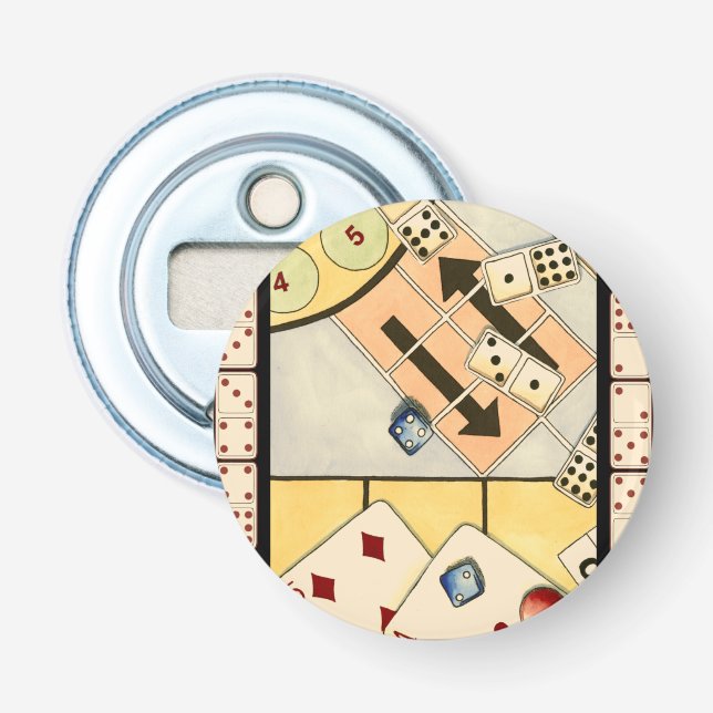 Abrebotellas Jumble surtido de juegos de oportunidad (Anverso)