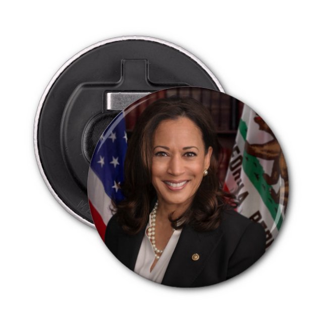 Abrebotellas Kamala Harris Candidato a presidente US 2024 (Anverso)