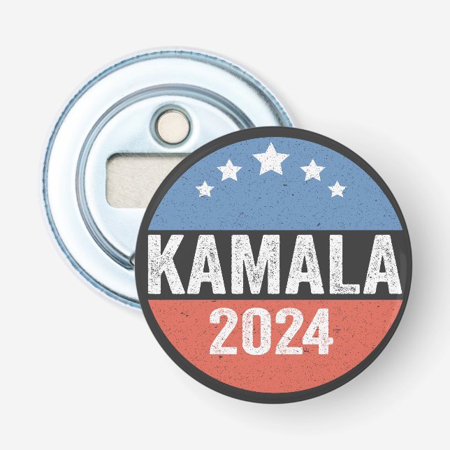 Abrebotellas Kamala Por La Elección Del Presidente Kamala 2024 (Anverso)