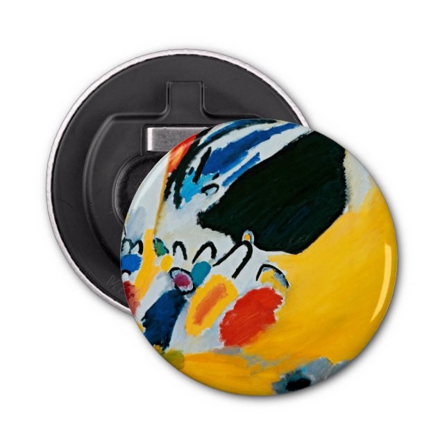 Abrebotellas Kandinski Impression III Concierto Resumen Pintura (Anverso)