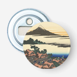 Abrebotellas Katsushika Hokusai  Amanecer en la provincia de Ka