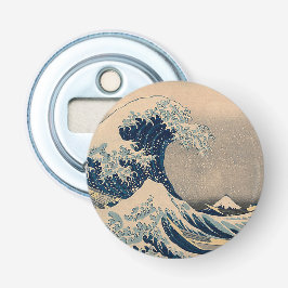Abrebotellas Katsushika Hokusai. La Gran Ola frente a Kanagawa