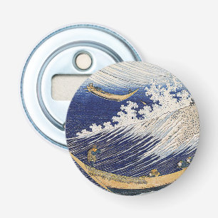 Abrebotellas Katsushika Hokusai. Olas oceánicas