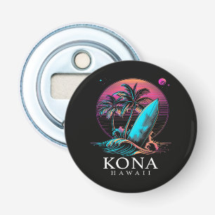 Abrebotellas Kona Hawái Tabla de Surf Hawaiana Vintage