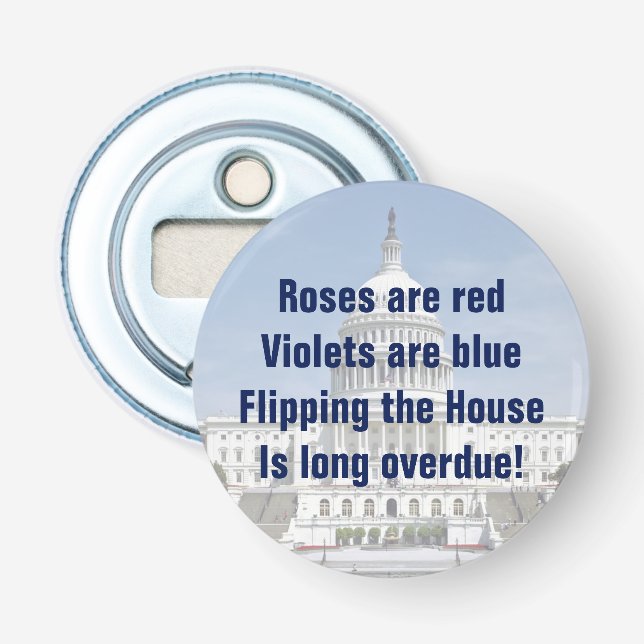 Abrebotellas La caída de la Cámara de Representantes (Anverso)