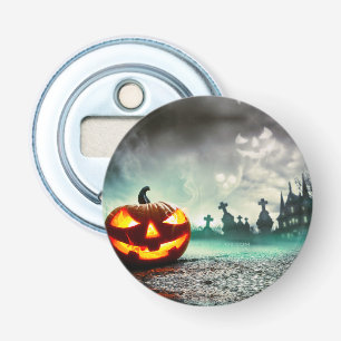 Abrebotellas La calabaza de Halloween luminosa de SlipperyJoe w