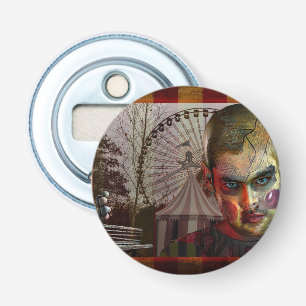 Abrebotellas La cara de muñeca feliz feliz de Halloween de Slip