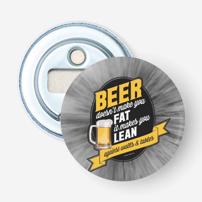 Abrebotellas La cerveza te hace inclinar (Anverso)
