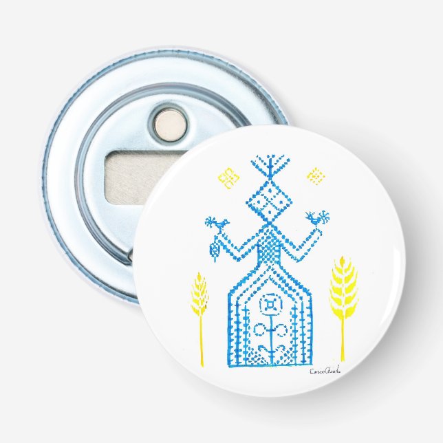 Abrebotellas La diosa eslava Mokosh (Anverso)