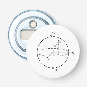 Abrebotellas La esfera el   Quantum de Bloch mordió la