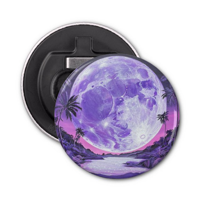 Abrebotellas "la luna imposible"- (Anverso)