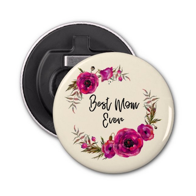 Abrebotellas La mejor mamá de todos los tiempos: Día de la Madr (Anverso)