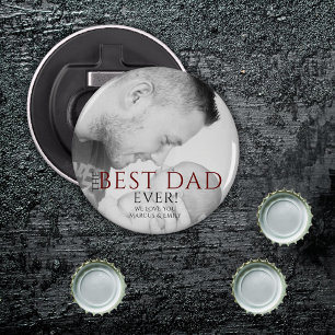 Abrebotellas La mejor tipografía del papá del día del padre