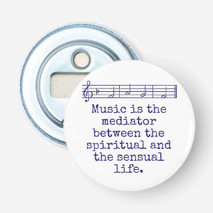 Abrebotellas La música es el mediador - Cita musical