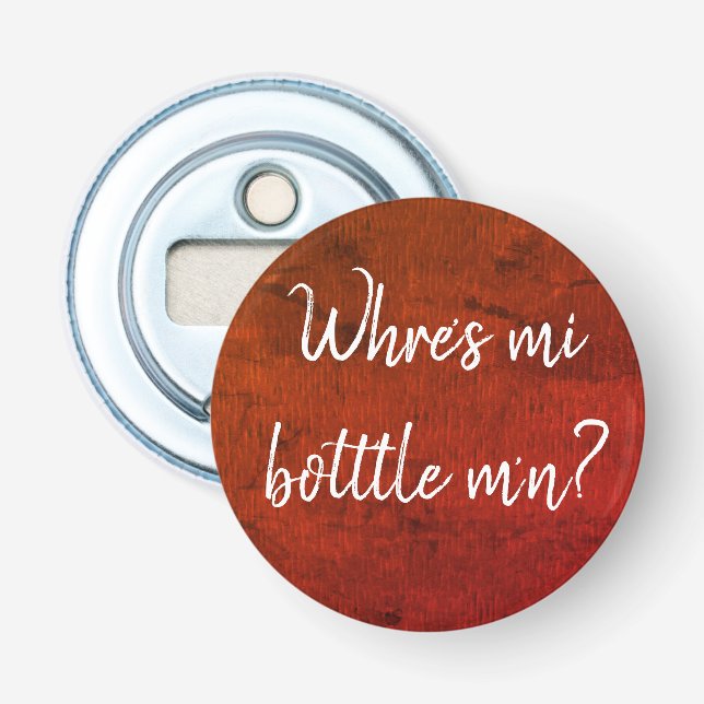 Abrebotellas La personalidad de Beer Lover (Anverso)