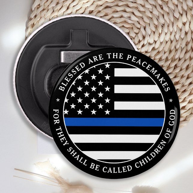 Abrebotellas La Policía Bendice La Línea Azul De Los Pacificado (Subido por el creador)