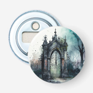 Abrebotellas La serie Puerta del Cementerio Gótico Diseño 11