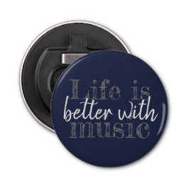 ABREBOTELLAS LA VIDA ES MEJOR CON LA MÚSICA |