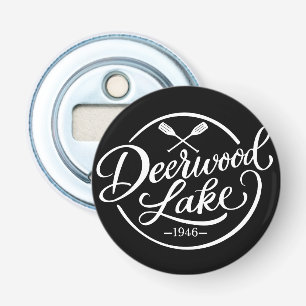 Abrebotellas Lago Deerwood 1946 Vida en el Lago Vintage