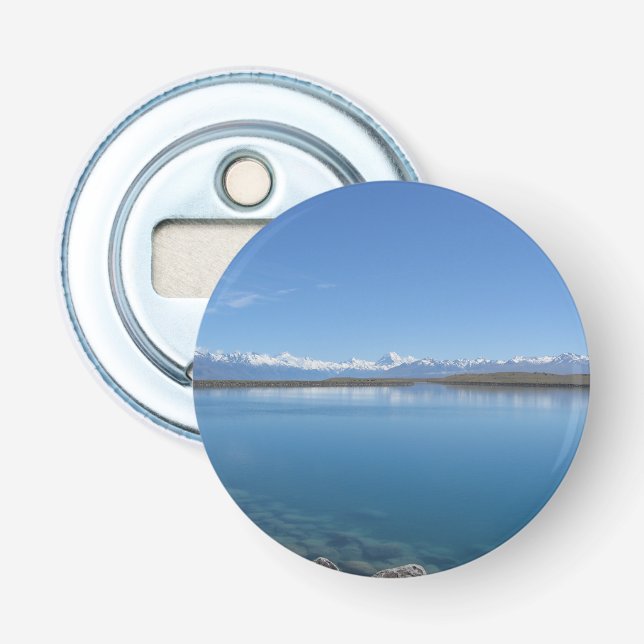 Abrebotellas Lago Tekapo, Nueva Zelanda (Anverso)