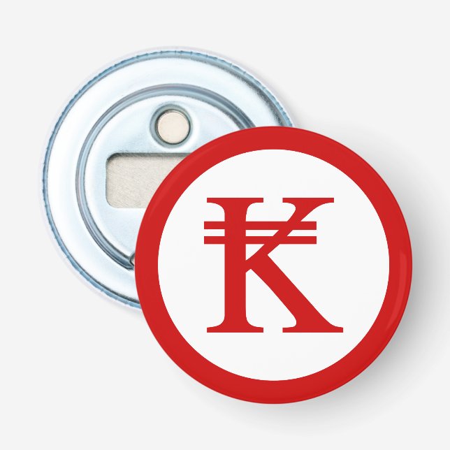 Abrebotellas Laos Kip Lao/Rótulo de Dinero Laotiano (Anverso)