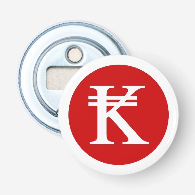 Abrebotellas Laos Kip Lao/Rótulo de Dinero Laotiano (Anverso)