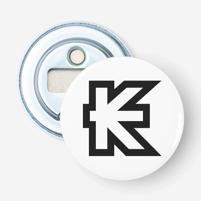 Abrebotellas Laos Kip Lao / Signo de dinero laosiano (Anverso)