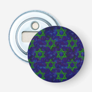 Abrebotellas Las filas verdes de Hanukkah de SlipperyJoe's Estr