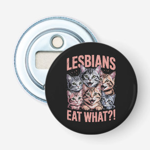 Abrebotellas Las lesbianas comen qué divertido gato lesbiana or