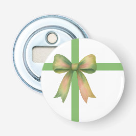 Abrebotellas Lazo de regalo elegante: diseño moderno de Navidad